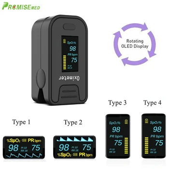PRO-M130 Finger Pulse Oximeter Til Medicinsk Og Daglige Sports -, Puls, puls, Iltindhold i Blodet SPO2-Mætning Skærm,OLED-skærm
