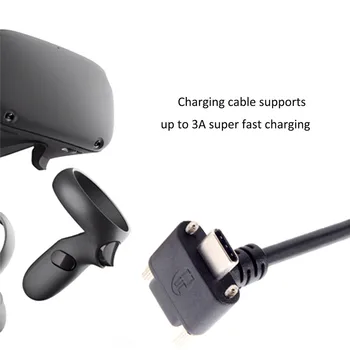 1/3/5/8M USB Type C Data Kabel 3A Hurtig Opladning Kabel til Oculus Søgen Link VR Headset til Damp VR Quest Type-C til 3.1 USB-Line 4