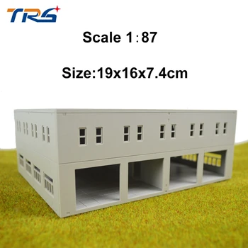 1/87-144 model fabrik HO arkitektoniske skala model af toget layout 1