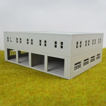 1/87-144 model fabrik HO arkitektoniske skala model af toget layout 3