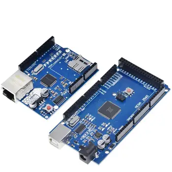 1 sæt ShengYang UNO Ethernet W5100 netværk udvidelseskort SD-kort Skjold til arduino med Mega 2560 R3 Mega2560 REV3 4