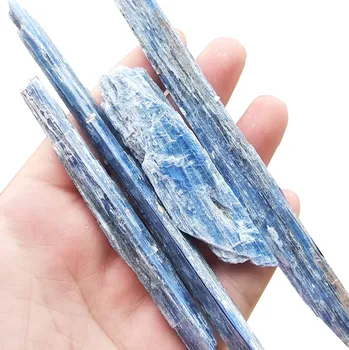 100g naturlige sjældne blå krystal naturlige Kyanite hård sex perle sten mineral prøve healing 4