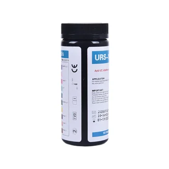 100pcs Strimler URS-10T Reagens Urinanalyse Strimler 10 Parametre Urin Test Strips 2