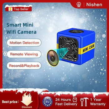 1080P HD Mini Kamera Sikkerhed Overvågning Kamera Lang batterilevetid Motion Sensing Infrarød Night Vision Mini Kamera 2