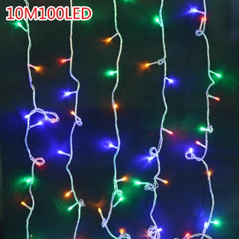 10M 20M 50 METER RGB LED-Jul String Lys, Hjem Indendørs Udendørs Vandtæt Xmas Udsmykning nytår Garland Fairy Lights 1