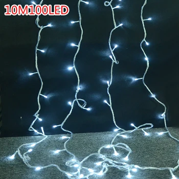10M 20M 50 METER RGB LED-Jul String Lys, Hjem Indendørs Udendørs Vandtæt Xmas Udsmykning nytår Garland Fairy Lights 3