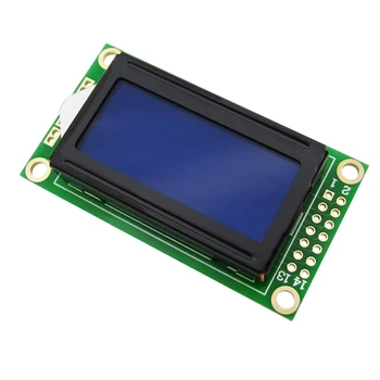 10stk 8 x 2 LCD-Modul 0802 Karakter Skærmen blå/gul grøn 1