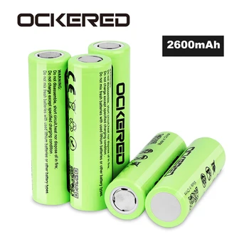 10STK Ockered Oprindelige 3,7 V 2600mAh 18650 Batteri Genopladeligt Li-ion-Batterier Legetøj Værktøjer Lommelygte Genopladeligt Batteri 4