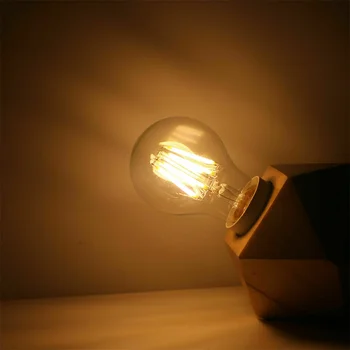 10X Vintage Edison LED Pære Retro A55 E27 3W 4W 6W Hjem Dekoration Lys B22 Bajonet Lampe Erstatte 110V 220V DC 12V 4