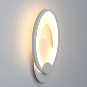 11W LED væglampe Indendørs Stue Spisestue Dekoration Belysning Soveværelse Ved siden af Wall Light Trappe Korridor lamper 0