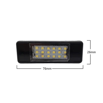 12V LED Nummerplade Lys-Lampe til Citroen C2 C3 C4 C5 C6 For PEUGEOT 308 406 407 508 1007 3008 0
