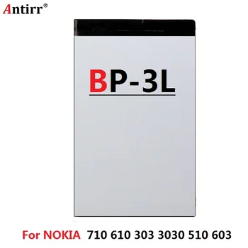 1300mAh ANTIRR Mærke af typen BP-3L BP3L Mobiltelefon Batteri Til NOKIA Lumia 710 610 303 3030 510 603 610C batteri