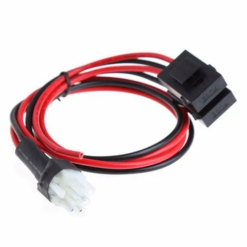 16AWG 6-Pin DC Power Cable Ledning til Kenwood Icom Alinco Radio TS-50'erne TS-60'erne TS-140 TS-440 TS-450 PG-2Z OPC-025D 30Amp Sikring 1m 0