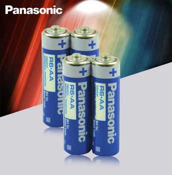 16pcs Panasonic R6 1,5 V AA batterier Alkaliske Batterier Uden Kviksølv, Tør Batteri Til El-Toy Lommelygte, Ur Mus 8238