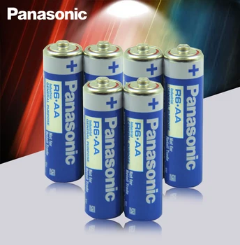 16pcs Panasonic R6 1,5 V AA batterier Alkaliske Batterier Uden Kviksølv, Tør Batteri Til El-Toy Lommelygte, Ur Mus 1