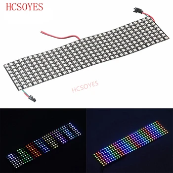 16x16 8x32 8x8 led Pixels WS2812B Digital Fleksibel LED-Panel Individuelt adresserbar Fuld Drøm Farve dc 5 v 1