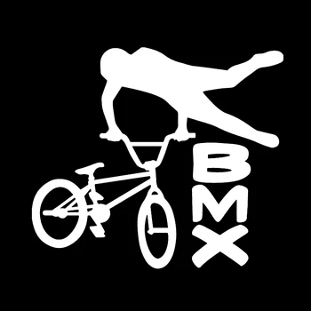 17*14.9 cm BMX Cykel Decal Cykel Trick Vindue Klistermærke Bil Indretning Smukke Og Seje Klistermærker til bil tilbehør 3