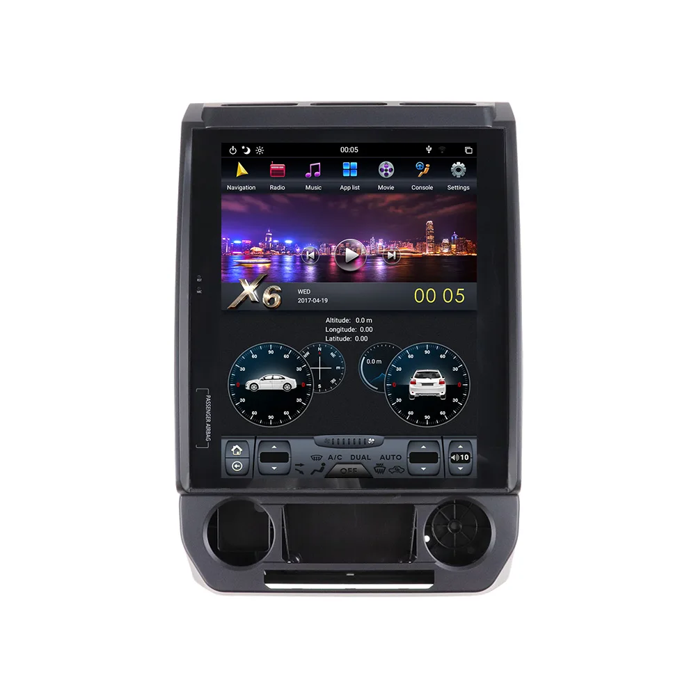 Tesla Stil Skærmen Android-9 Multimedia-Afspiller Til Ford F150 Raptor-2019 GPS Navigation-Audio Radio stereo Bt head unit 0
