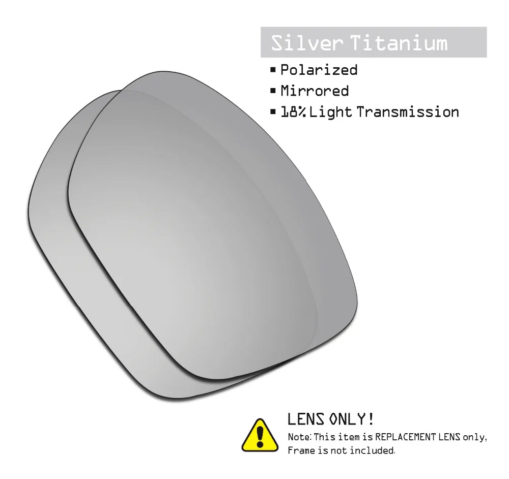 SmartVLT 3 Par Polariserede Solbriller Udskiftning Linser for Oakley Twoface XL Stealth Black & Silver Titanium & Plasma-Lilla 0