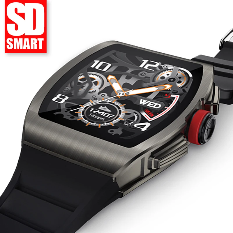Top Luksus Mærke P8 Smart Ur til Mænd med Fuld Touch Fitness Tracker Blodtryk Smart Ur Kvinder GTS Smartwatch til Android, iOS 0