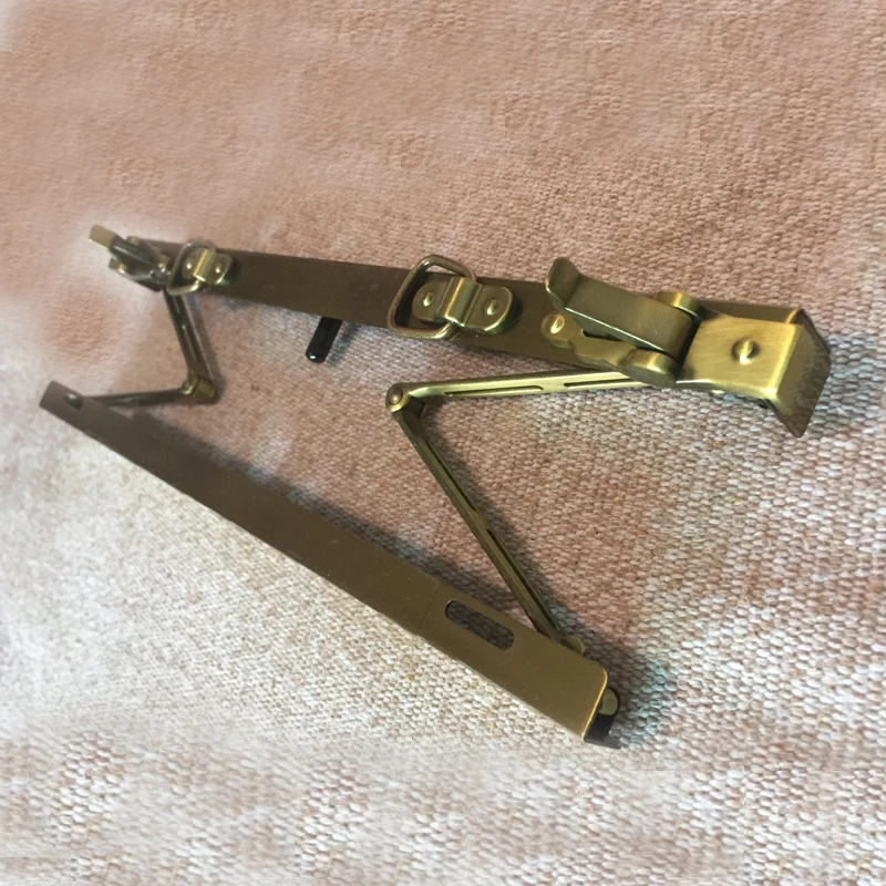 14 tommer 35cm Vintage læge Taske ramme pung ramme for taske gør Anti bronze med dobbelt hætte nitte 35 40 45 cm 0