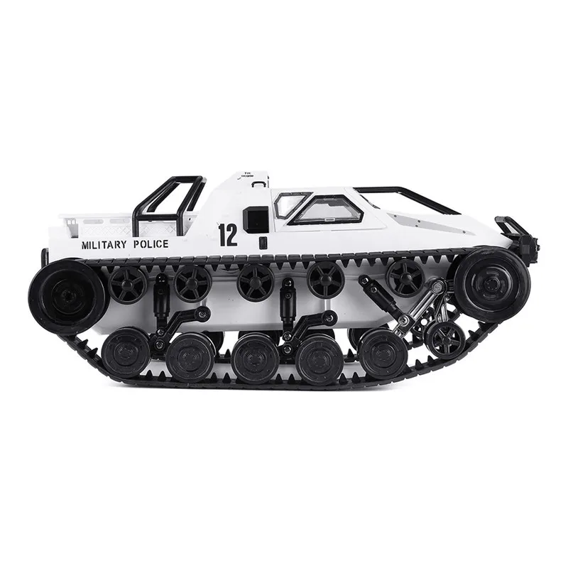 SG1203 1/12 2,4 G Drift RC Tank Bil Høj Hastighed Fuld Proportional Kontrol af Køretøjets Model Med Metal, Plast Spor Åbne Døren Crawler 0
