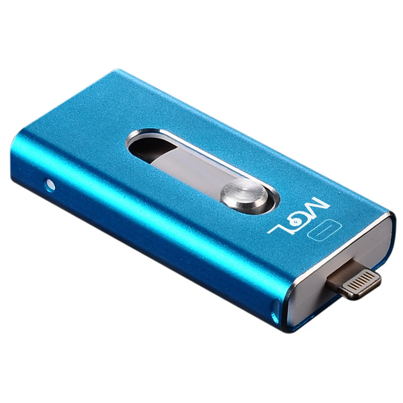 MGL OTG USB-Flash-Drev 8G 16G 32G 64G Til iPhone X/8/7 Plus/7/6s Plus/6s/5/5s/SE & ipad iFlash Drev, Memory Stick Pendrive 0