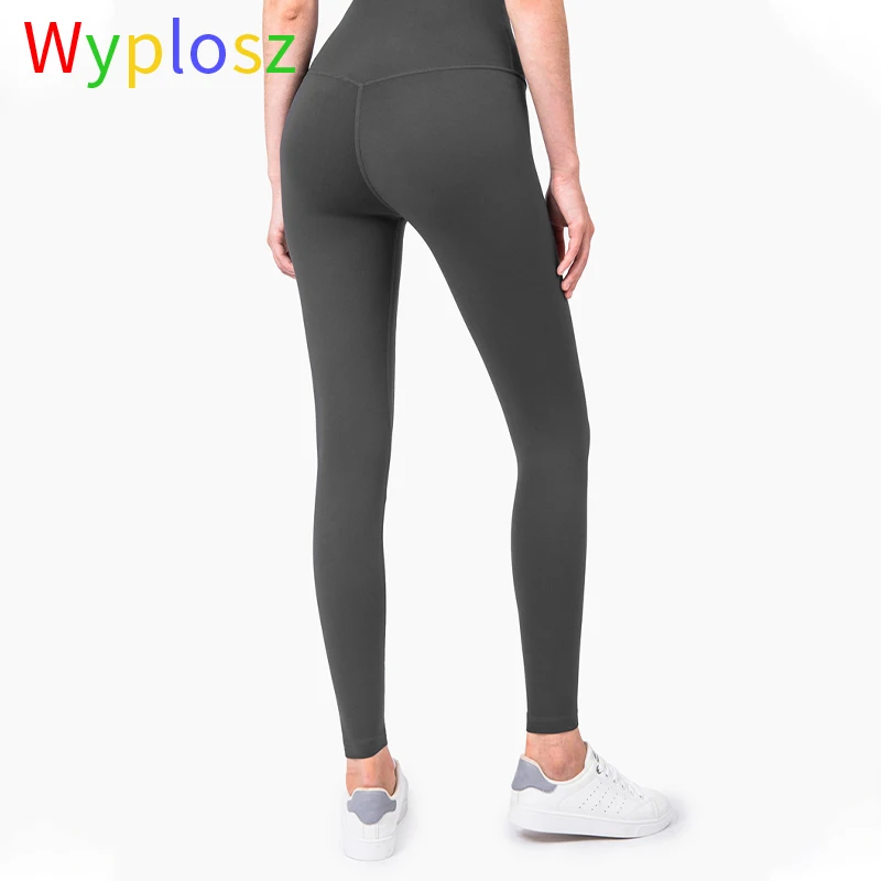 Wyplosz Yoga Leggings Yoga Bukser, Hud-venlig nøgenhed Høj Talje Hofte løft Sømløs Sports Kvinder Trænings-og Leggings træning Bukser 0