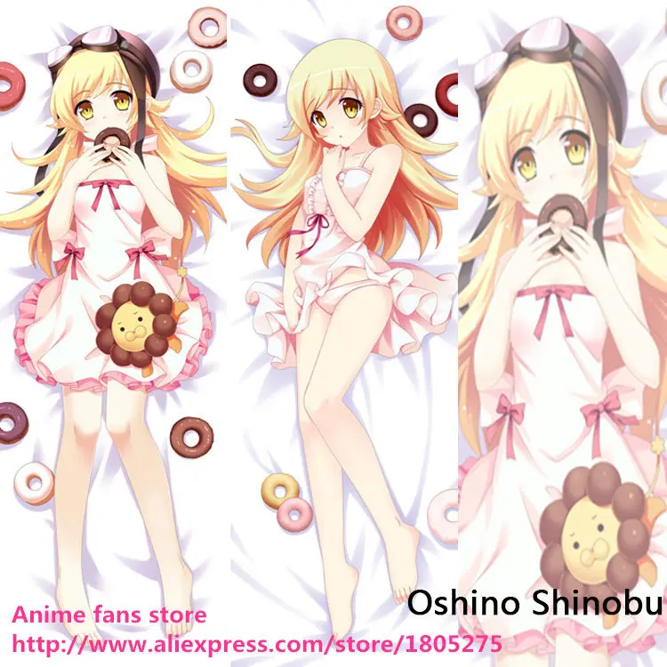 Dejlig Japan Anime Historie Series Anden Sæson Oshino Shinobu Loli Pudebetræk pudebetræk dekorative Organ Hugging 0