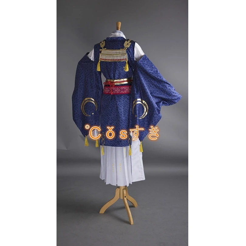 Touken Ranbu Online Mikazuki Munechika Kimono Cosplay Kostume Perfekt Tilpasset Til Dig! 0