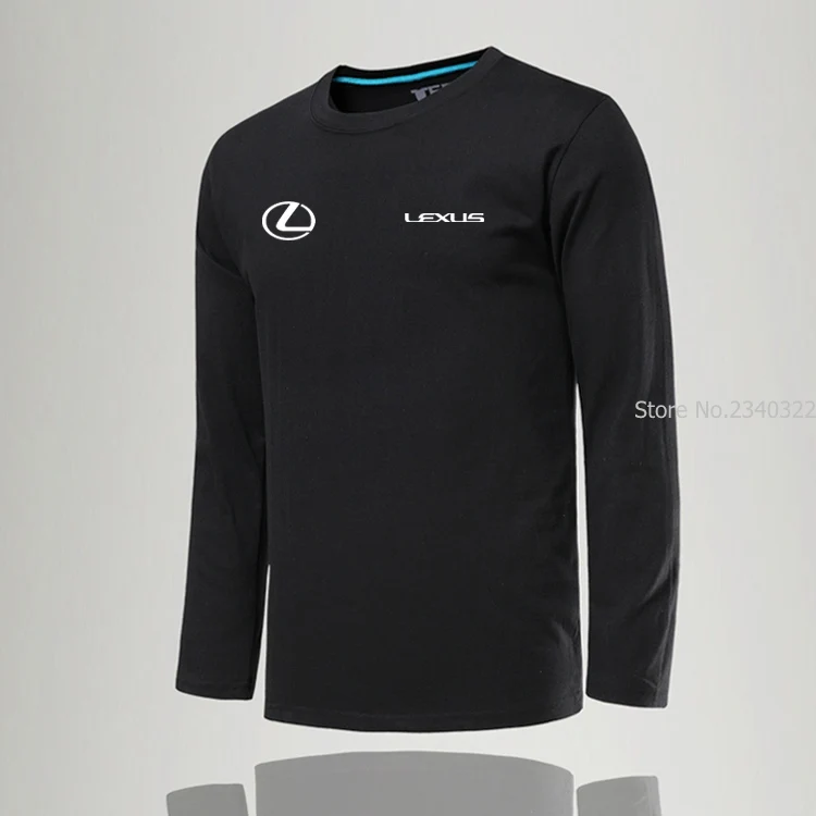 Nye Ankomst Forår Mode Mand med Lange Ærmer Lexus T-shirt Mænd, cool T shirts, t-Shirt 0