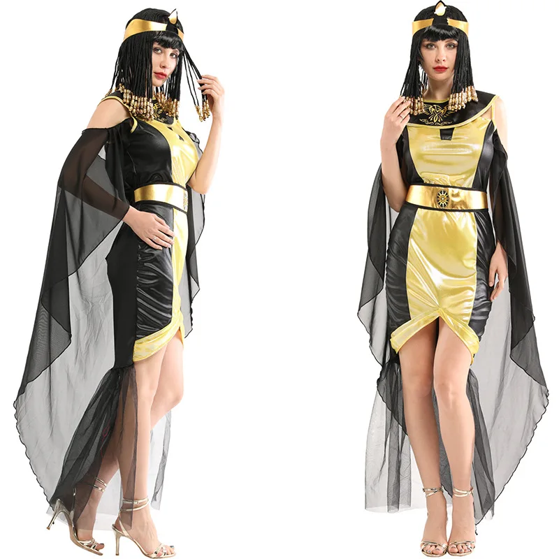 repulsion gullig grundigt For Sexet golden det gamle egypten dronning kjole arabiske prinsesse kjoler  carnival cosplay parti egyptiske cleopatra kostume til voksne kvinde ~  Kvindernes dragt / www.gourmetconnection.dk