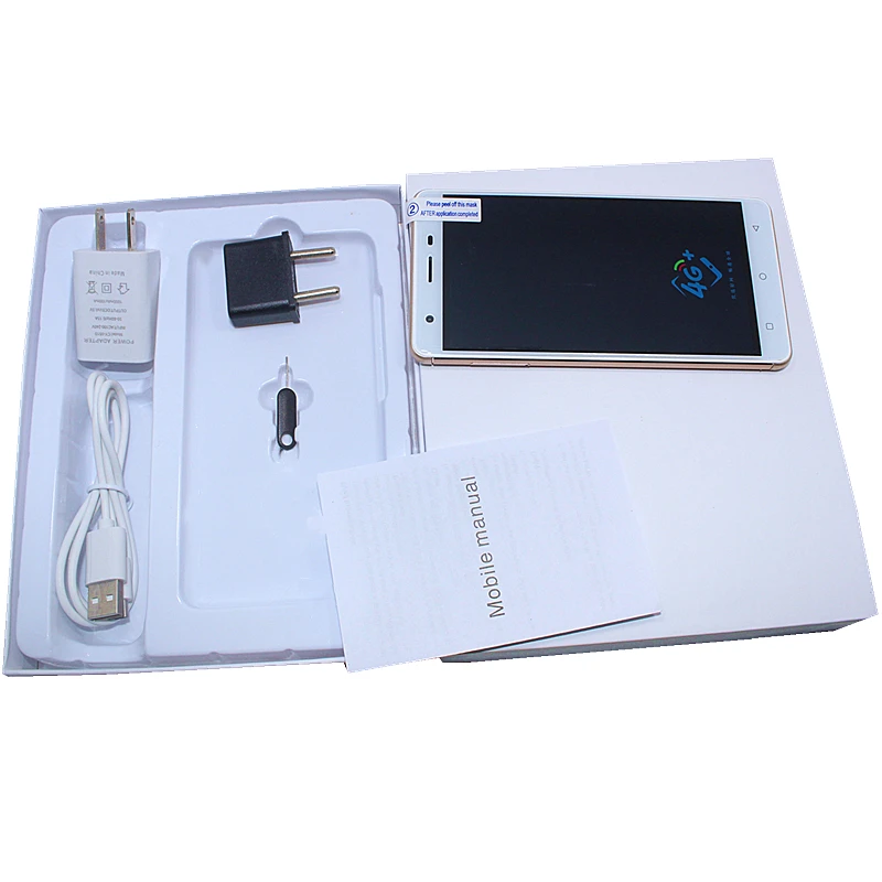 5 Tommer S07 4G LTE Smart Mobiltelefon, 2GB+16GB Android 6.0 MTK6737 Quad-Core 720x1280 pixels Kapacitiv skærm, Dual SIM-Kort i kameraet 0