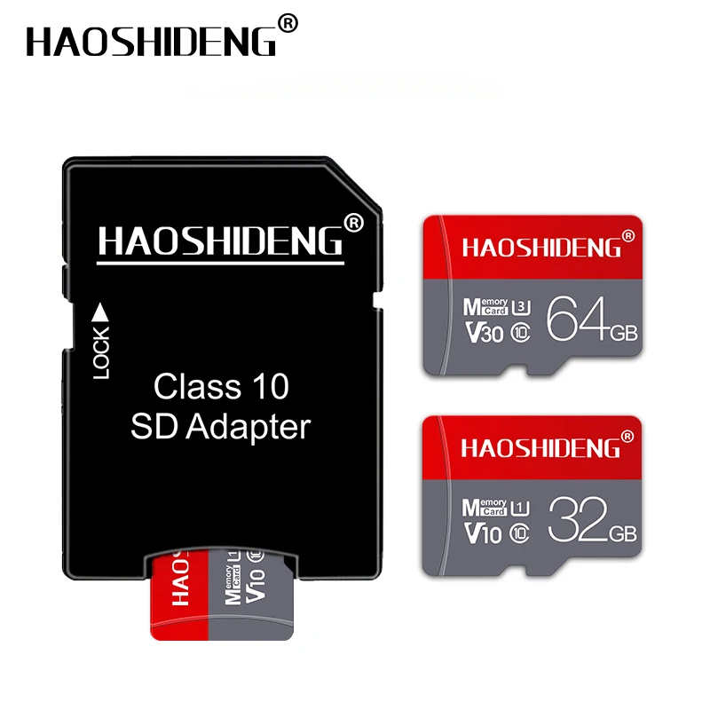 Reelle kapacitet micro sd-hukommelseskort 8 GB 16 GB 32 GB højhastigheds-64GB class 10 micro sd-TF kort-kort til Telefon/Tablet pc 0
