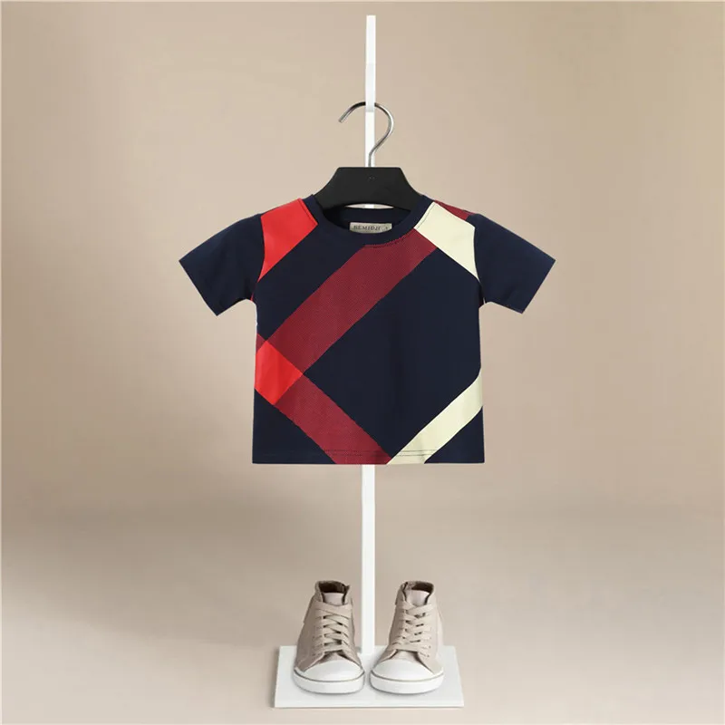 2019 Bomuld Baby Dreng Pige Sommer T-Shirts Nye Barn Komfortable Toppe Tee Børn Tøj Børn bebe baby tøj 0