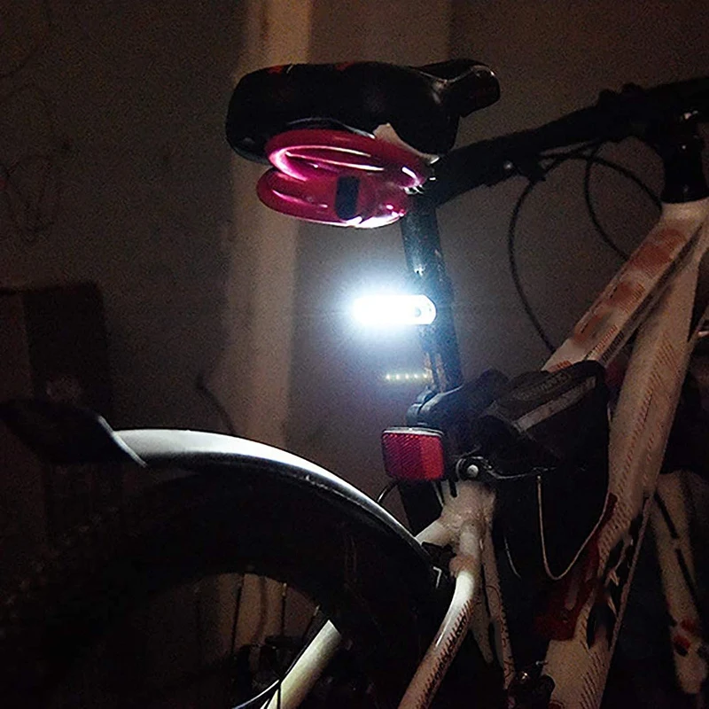 2 Stk. Super Lyse Cykel baglygte USB-Genopladelige, Fremhæve Vandtæt Cykel Baglygter Tilbehør Advarsel Lys 0