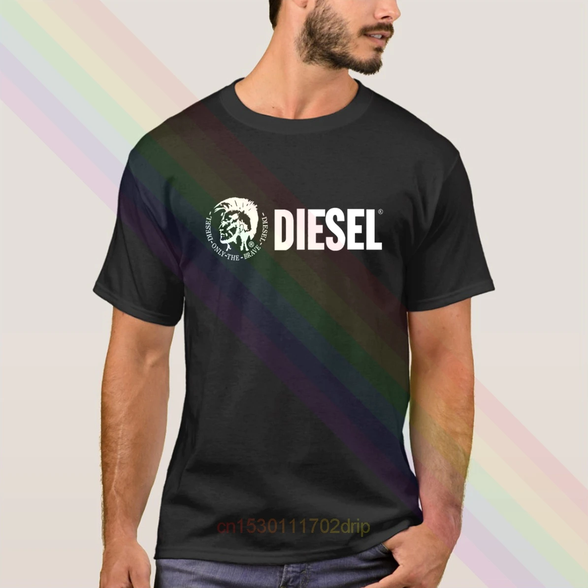 Diesel Skull Cool Klassisk T-Shirt 2020 Nyeste Sommeren Mænds kortærmet Populære Roman Tee Shirt, Toppe Unisex 0