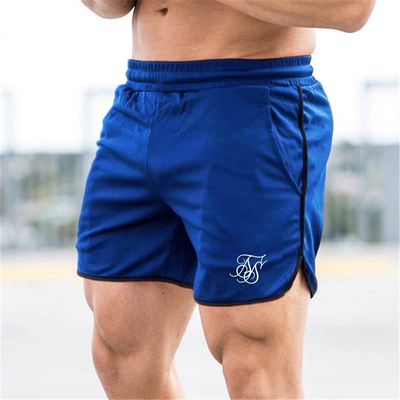 Sik silke trænings-og camouflage shorts til mænd sommeren fitness træning mænds åndbar net quick-tørring sportstøj jogging beach shorts 0