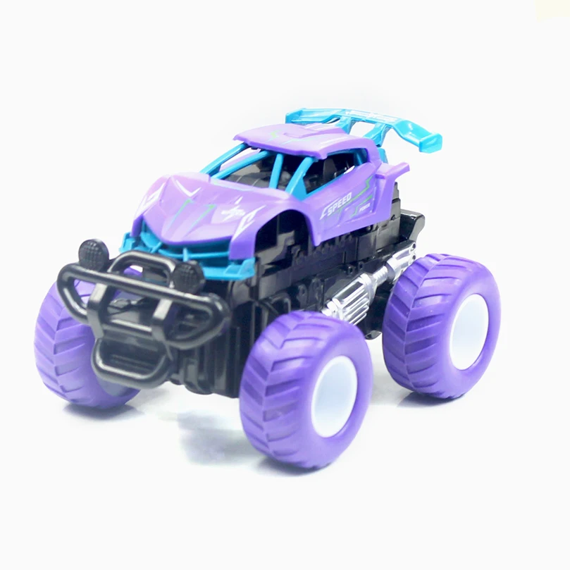 Inerti 4WD Bilen Trække sig Tilbage Stunt Bil Anti-Brudsikkert Toy Bil For børne-Fødselsdagsgave 2-6 år 0