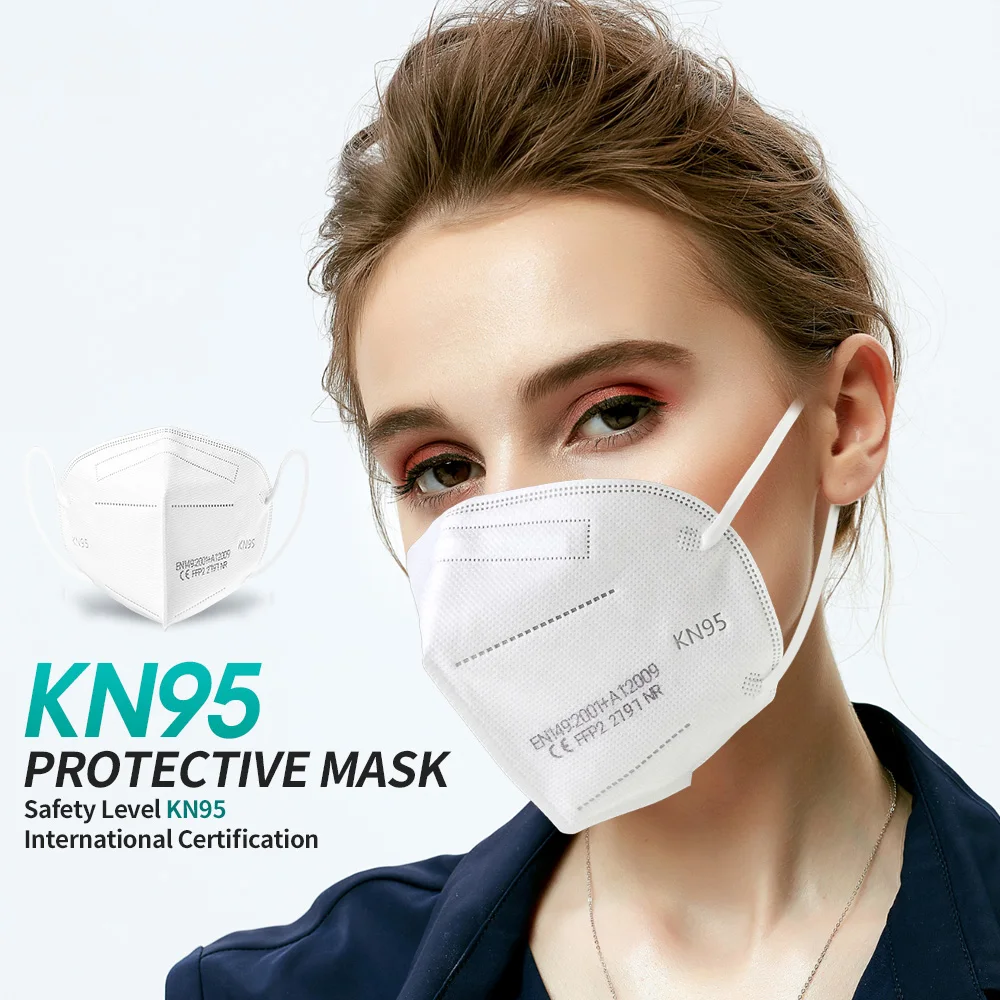 5-100 stykke FFP2 maske, Ansigt KN95 facial Mask Sikkerhed Støv Respirator Åndbar Munden Masker Beskyttende Mascarillas tapabocas 0