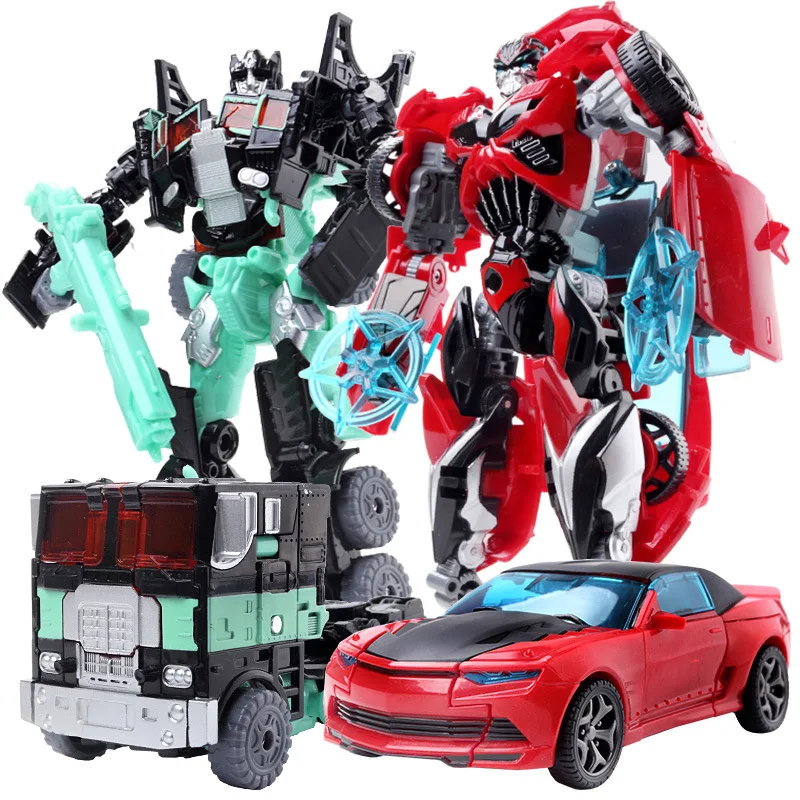 Top Salg 19,5 cm Model Transformation Robot Bil Action legetøj, Plastik Legetøj Action Figur Legetøj BEDSTE Gave Til Undervisning Børn 7.5