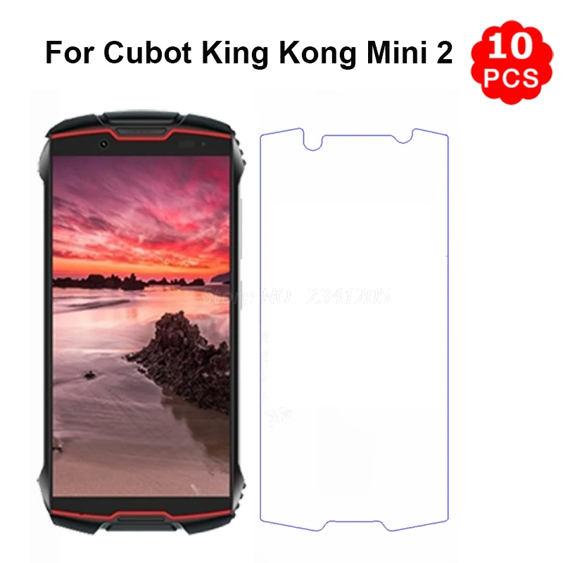 10STK Beskyttende Glas Til Cubot King Kong Mini Hærdet Glas Skærm Protektor Til King Kong Mini 2 Smartphone Glas Film Dække 0