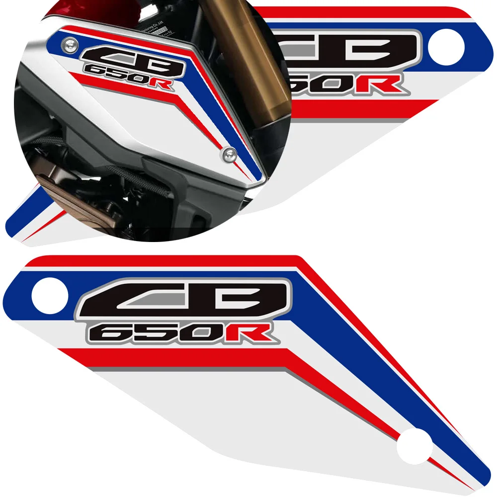 For Honda CB650R Klistermærker Tank Pad Beskytter Kroppen sidedæksel CB 650 R Beskyttende CB650 Decals Logo Brændstof Logo 2019 2020 0