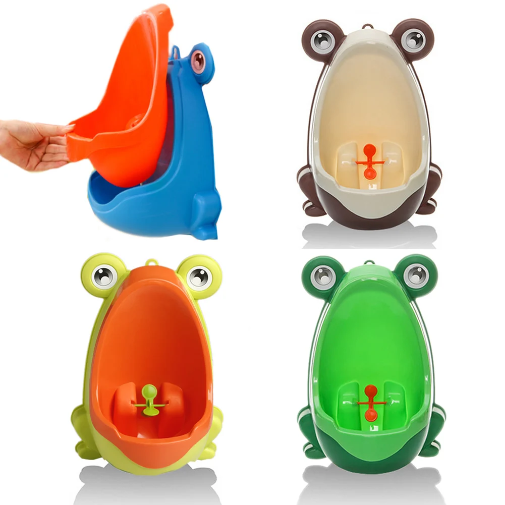 Frøen Plastik Baby Drenge Børn Tisse På Potte, Toilet Træning Børn Urinal Badeværelse 0