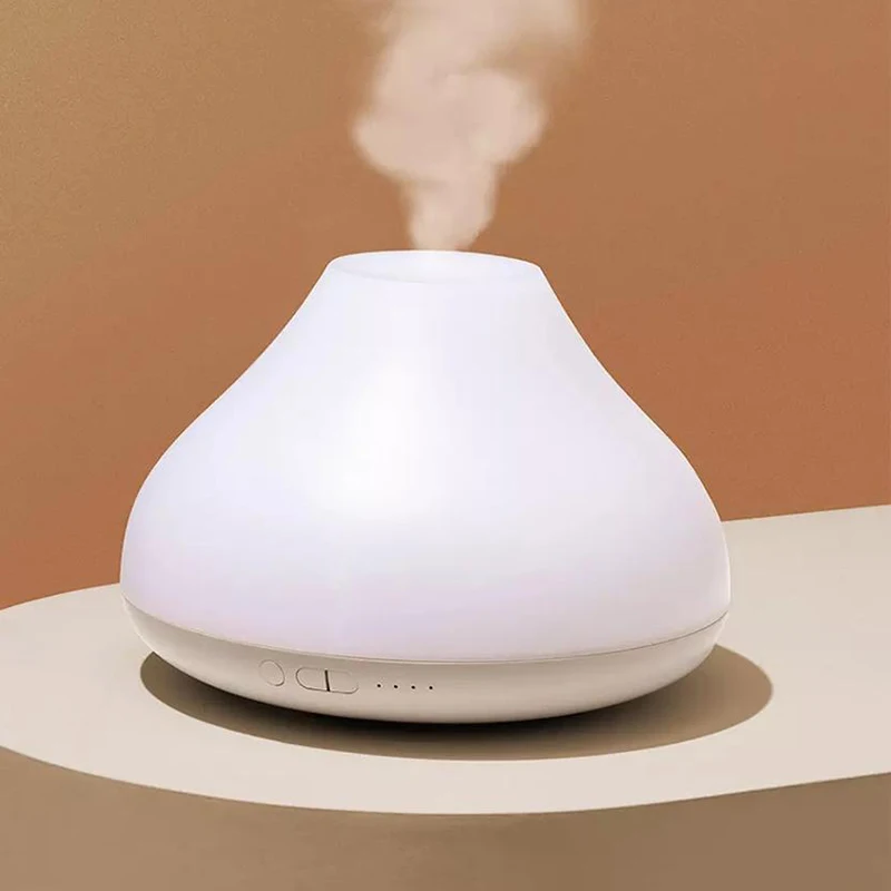 Solove Ultralyd Luftfugter USB-Genopladelige Air Aroma Diffuser Aromaterapi Nat Lys Mute Tåge Timing Befugtningsapparater 0