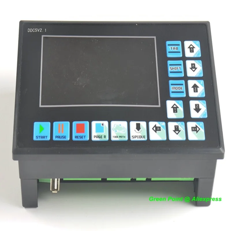 DDCSV 2.1 500KHz knob controller CNC engraving machine 4-akset CNC-system trin erstatte NC studio MACH3 offline controller 0