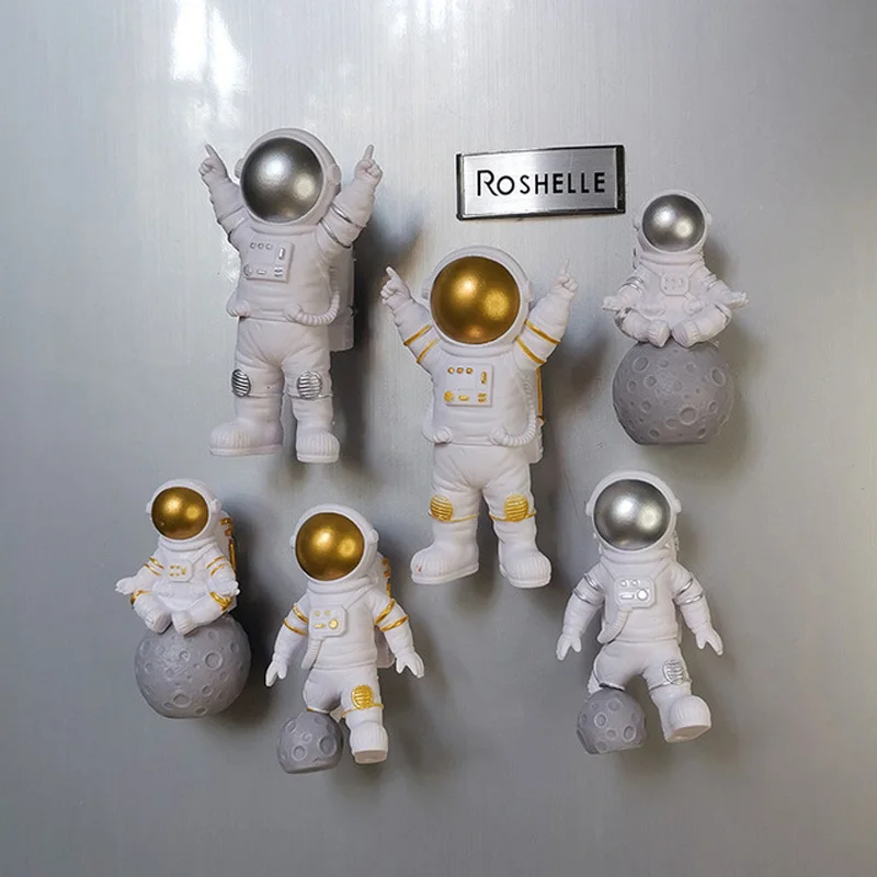 Astronaut Køleskab Magnet Astronaut Magnet 3d Personlighed Kreative Magnet Magnet Køleskab Dekoration 0