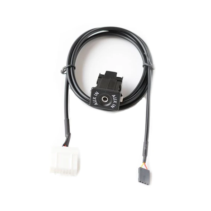 Biurlink Bil Audio Enhed Aux Aux-i Switch Panel Sæt Kabel-AUX-IN-Ledninger Adapter Til Mazda 2 3 5 6 0