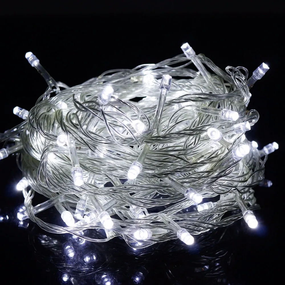 10M 20M 50 METER RGB LED-Jul String Lys, Hjem Indendørs Udendørs Vandtæt Xmas Udsmykning nytår Garland Fairy Lights 0