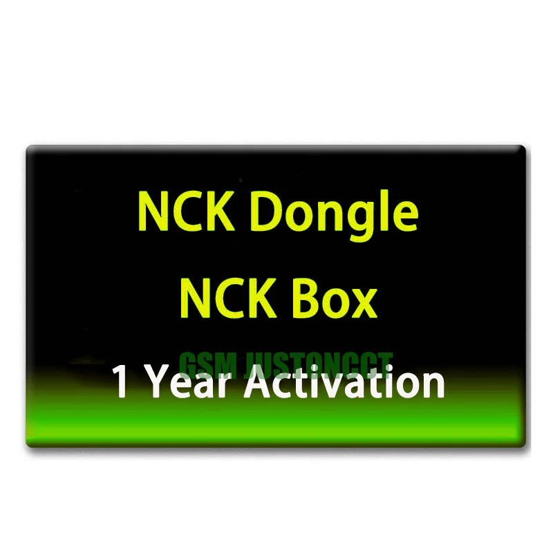 NCK max Aktivering NCK dongle 1 år Aktivering 0